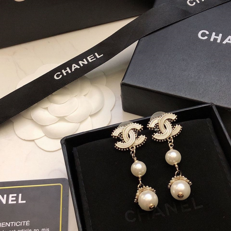 Ch*el earrings